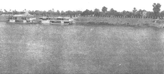 An old view of the Ridván Garden in Baghdad, where Bahá'u'lláh made the public declaration of His station in April 1863. An old view of the Ridván Garden in Baghdad, where Bahá'u'lláh made the public declaration of His station in 1863.