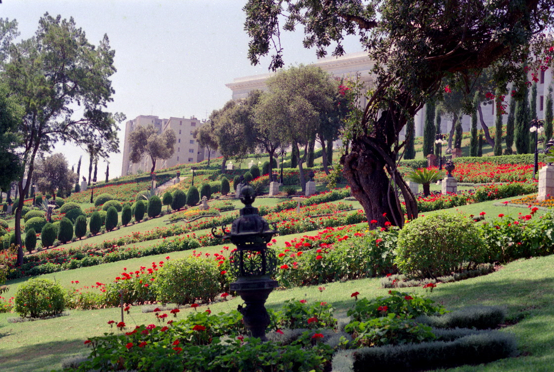 The Monument Gardens and the Seat of the Universal House of Justice in Haifa, Israel