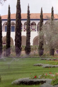 The mansion at Bahjí north of Akká, Israel
